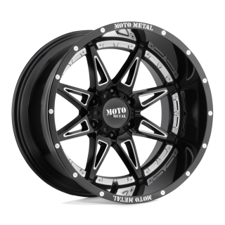 Felga aluminiowa MO993 HYDRA Gloss Black Milled MOTO METAL