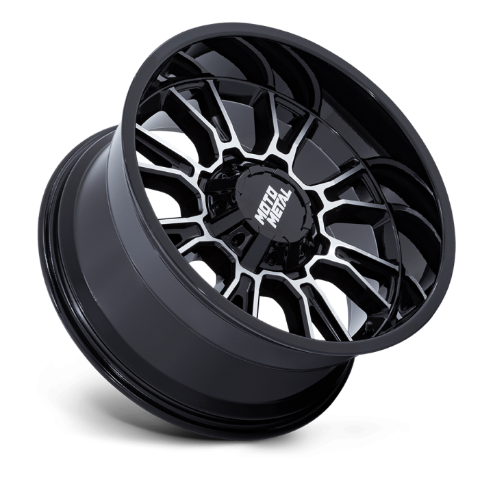 Felga aluminiowa MO810 LEGACY Gloss Black Machined MOTO METAL - ujęcie 3