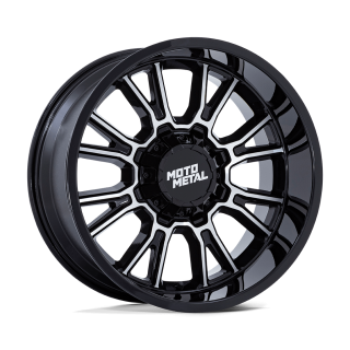 Felga aluminiowa MO810 LEGACY Gloss Black Machined MOTO METAL