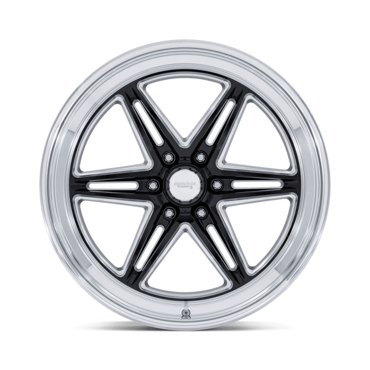 Felga aluminiowa AR953 GROOVE 6 DRAG Gloss Black Milled W/ Diamond Cut Lip AMERICAN RACING - ujęcie 3