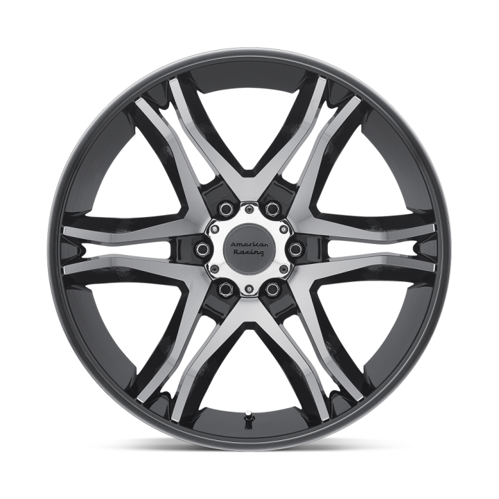 Felga aluminiowa AR893 MAINLINE Gloss Black Machined AMERICAN RACING - ujęcie 2