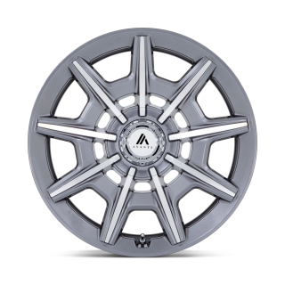 Felga aluminiowa AB041 ESQUIRE Gloss Anthracite Bright Mach ASANTI - ujęcie 2