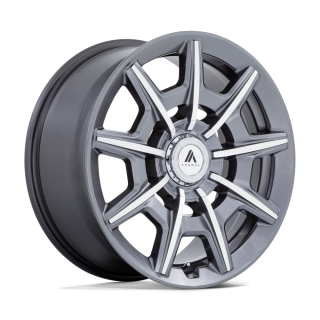 Felga aluminiowa AB041 ESQUIRE Gloss Anthracite Bright Mach ASANTI