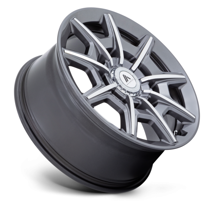 Felga aluminiowa AB041 ESQUIRE Gloss Anthracite Bright Mach ASANTI - ujęcie 3