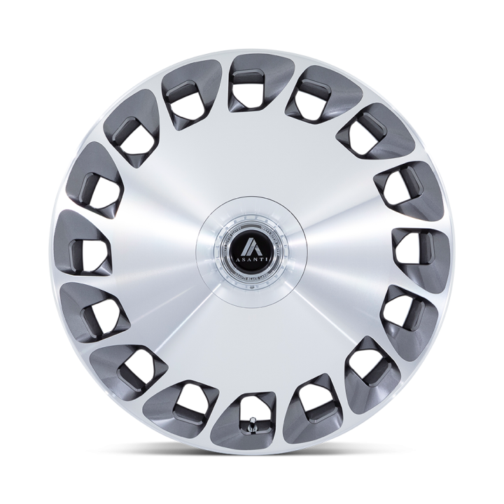 Felga aluminiowa AB045 ARISTOCRAT Gloss Platinum Bright Mach Fc ASANTI - ujęcie 3