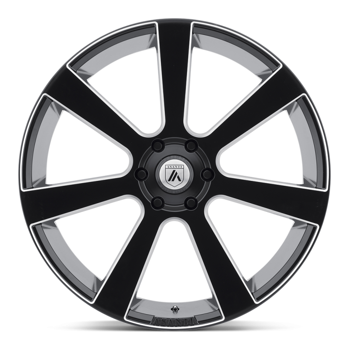 Felga aluminiowa ABL-15 APOLLO Satin Black Milled ASANTI - ujęcie 2