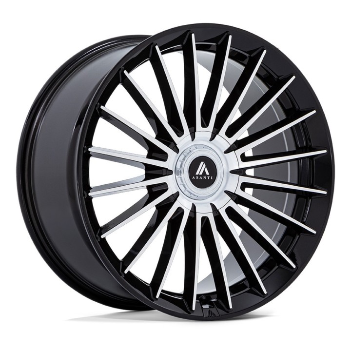 Felga aluminiowa AB048 VICEROY Gloss Black W/ Machined Face ASANTI