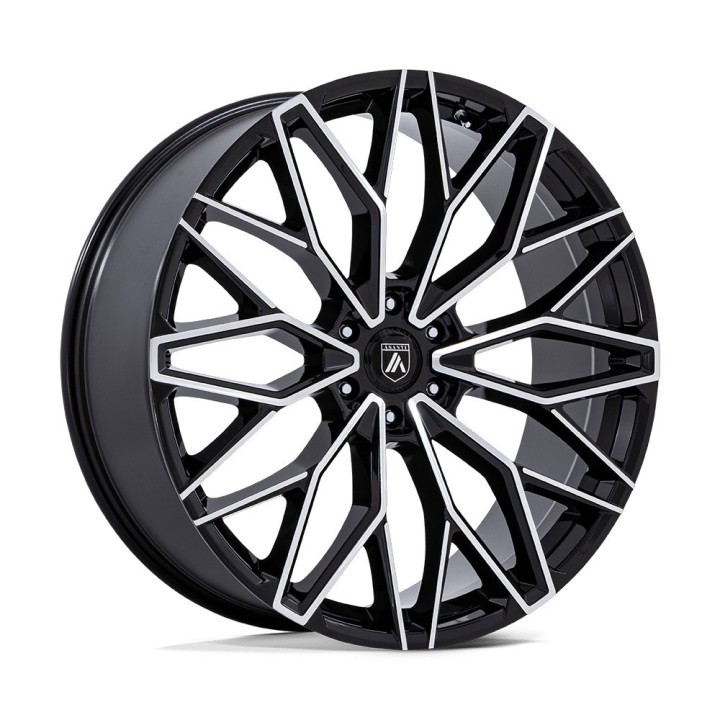 Felga aluminiowa AB050 MOGUL 6 Gloss Black W/ Machined Face ASANTI