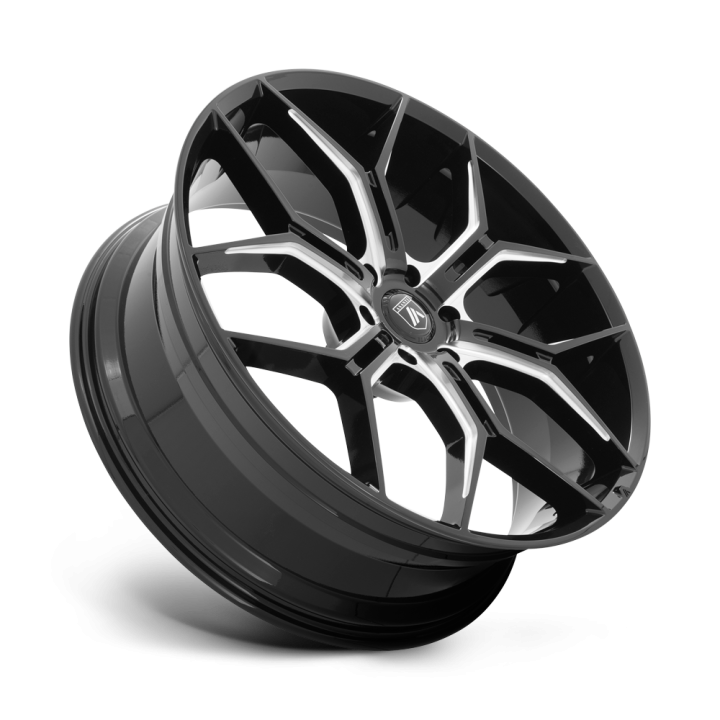 Felga aluminiowa ABL-38 MONARCH TRUCK Gloss Black Milled ASANTI - ujęcie 2
