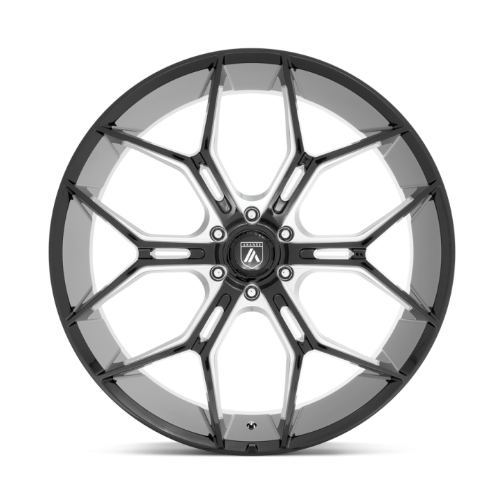 Felga aluminiowa ABL-38 MONARCH TRUCK Gloss Black Milled ASANTI - ujęcie 3