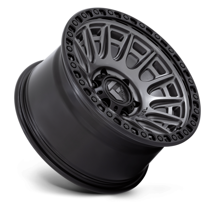 Felga aluminiowa D835 Cycle Matte Gunmetal W/ Black Ring Fuel - ujęcie 3