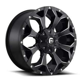 Felga aluminiowa D546 ASSAULT Matte Black Milled FUEL