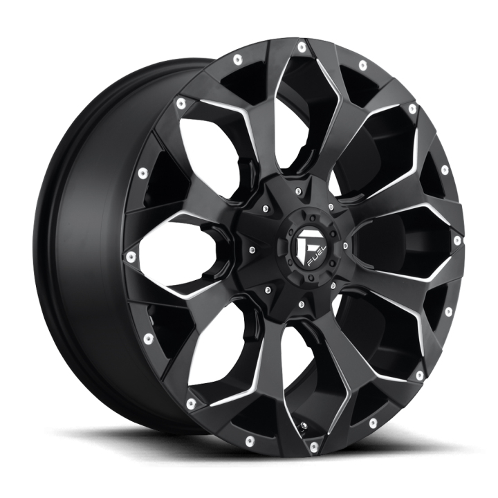 Felga aluminiowa D546 ASSAULT Matte Black Milled FUEL