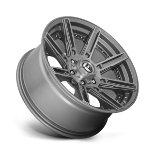 Felga aluminiowa D710 ROGUE PLATINUM Brushed Gun Metal Tinted Clear FUEL - ujęcie 2