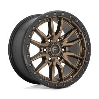 Felga aluminiowa D681 REBEL Matte Bronze Black Bead Ring FUEL