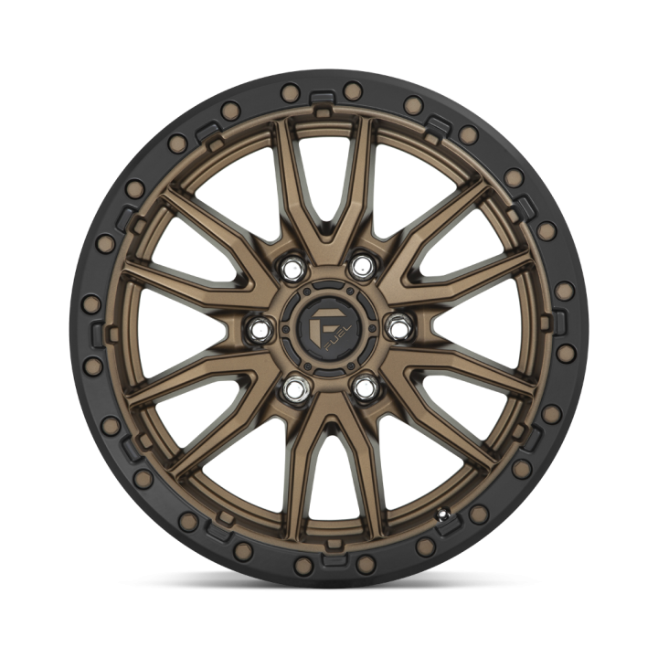 Felga aluminiowa D681 REBEL Matte Bronze Black Bead Ring FUEL - ujęcie 3