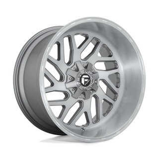 Felga aluminiowa D715 TRITON PLATINUM Brushed Gun Metal Tinted Clear FUEL