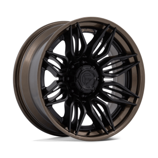 Felga aluminiowa FC404 MUTINY Matte Black W/ Gloss Bronze Lip FUEL