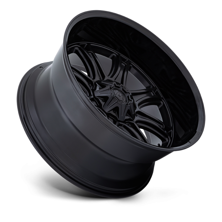 Felga aluminiowa DARKSTAR Matte Black W/ Gloss Black Lip FUEL - ujęcie 2