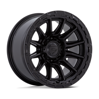 Felga aluminiowa FC866 PISTON Blackout W/ Gloss Black Lip FUEL