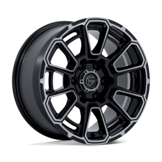 Felga aluminiowa FC910 FOXHOUND Gloss Black Dark Tinted Clear FUEL
