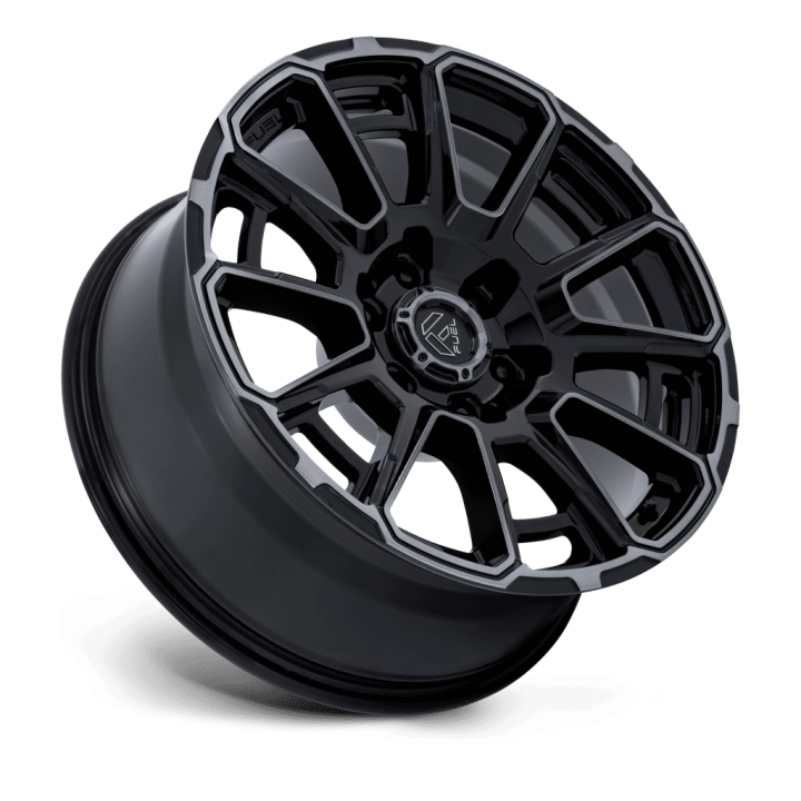 Felga aluminiowa FC910 FOXHOUND Gloss Black Dark Tinted Clear FUEL - ujęcie 3