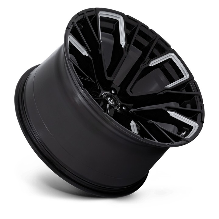 Felga aluminiowa D849 Rebar Gloss Black Milled Fuel - ujęcie 3