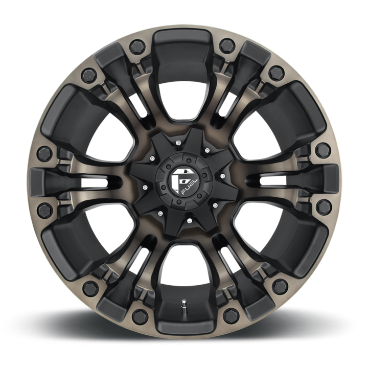 Felga aluminiowa D569 Vapor Matte Black Double Dark Tint Fuel - ujęcie 2