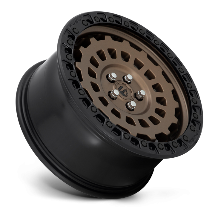 Felga aluminiowa D634 Zephyr Matte Bronze Black Bead Ring Fuel - ujęcie 3