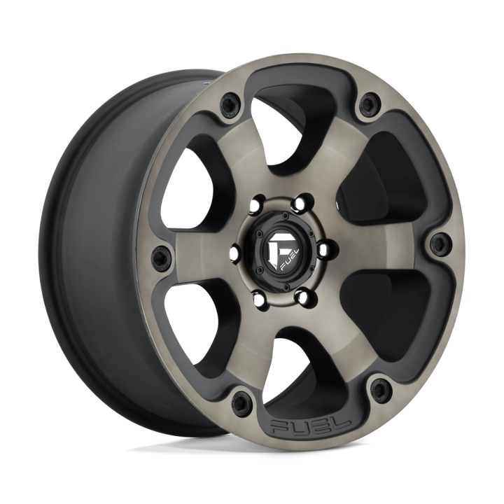 Felga aluminiowa D564 BEAST Matte Black Double Dark Tint FUEL