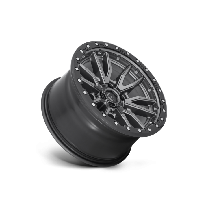 Felga aluminiowa D680 Rebel Matte GUN Metal Black Bead Ring Fuel - ujęcie 3