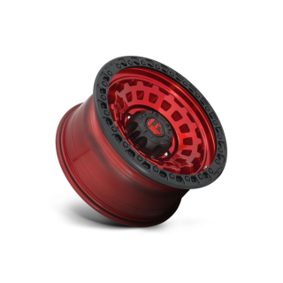 Felga aluminiowa D632 Zephyr Candy RED Black Bead Ring Fuel - ujęcie 2