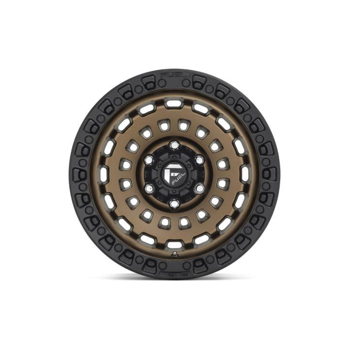 Felga aluminiowa D634 Zephyr Matte Bronze Black Bead Ring Fuel - ujęcie 2