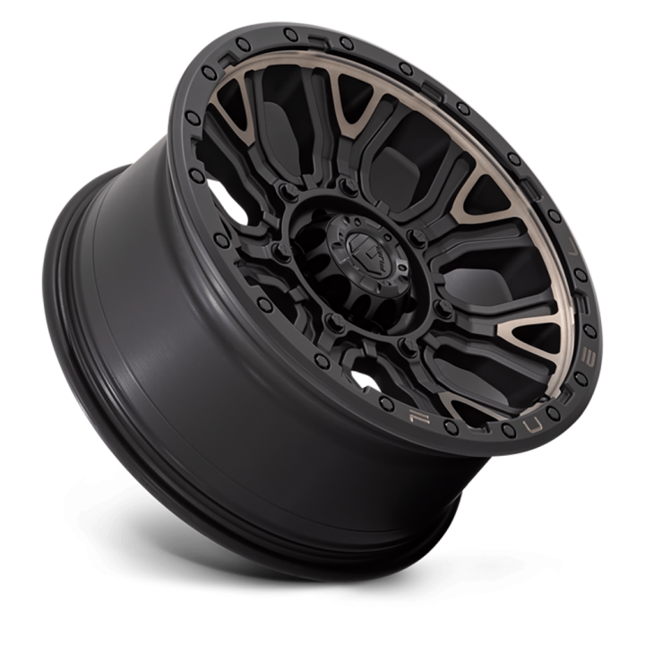 Felga aluminiowa D824 Traction Matte Black W/ Double Dark Tint Fuel - ujęcie 3