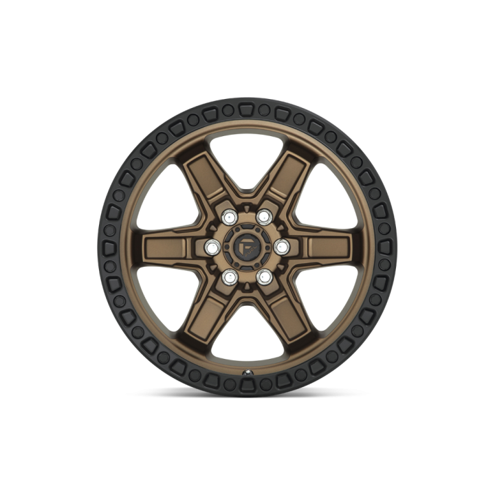 Felga aluminiowa D699 Kicker Matte Bronze Black Bead Ring Fuel - ujęcie 3