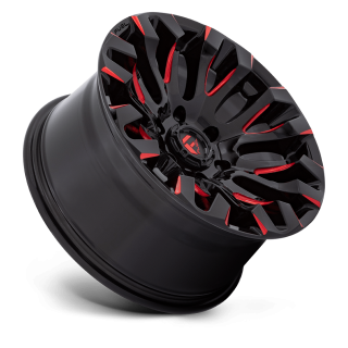 Felga aluminiowa D829 Quake Gloss Black Milled RED Tint Fuel - ujęcie 2
