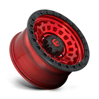 Felga aluminiowa D632 Zephyr Candy RED Black Bead Ring Fuel - ujęcie 2