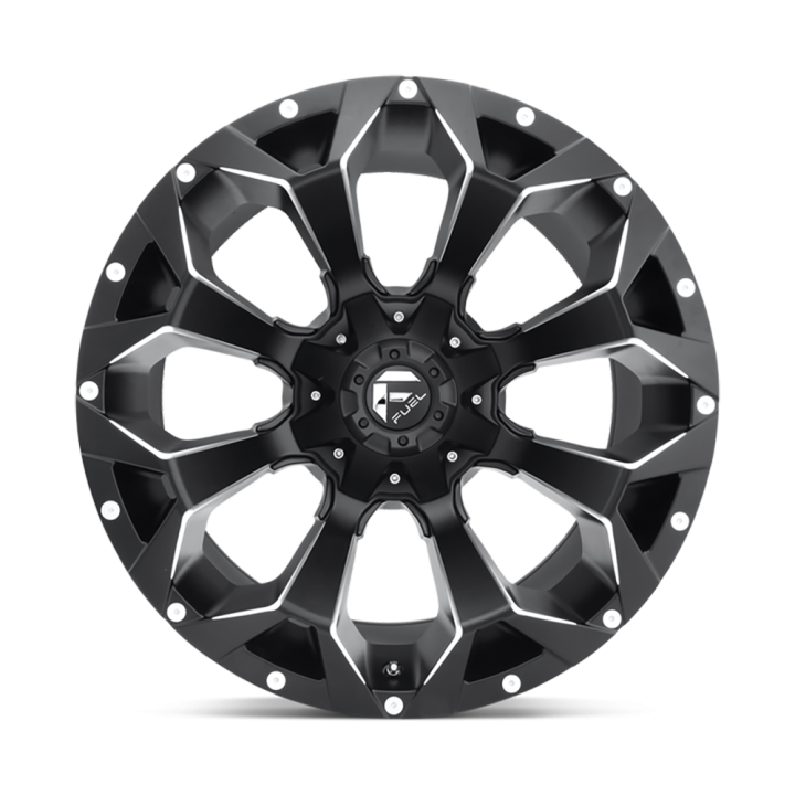 Felga aluminiowa D546 Assault Matte Black Milled Fuel - ujęcie 3