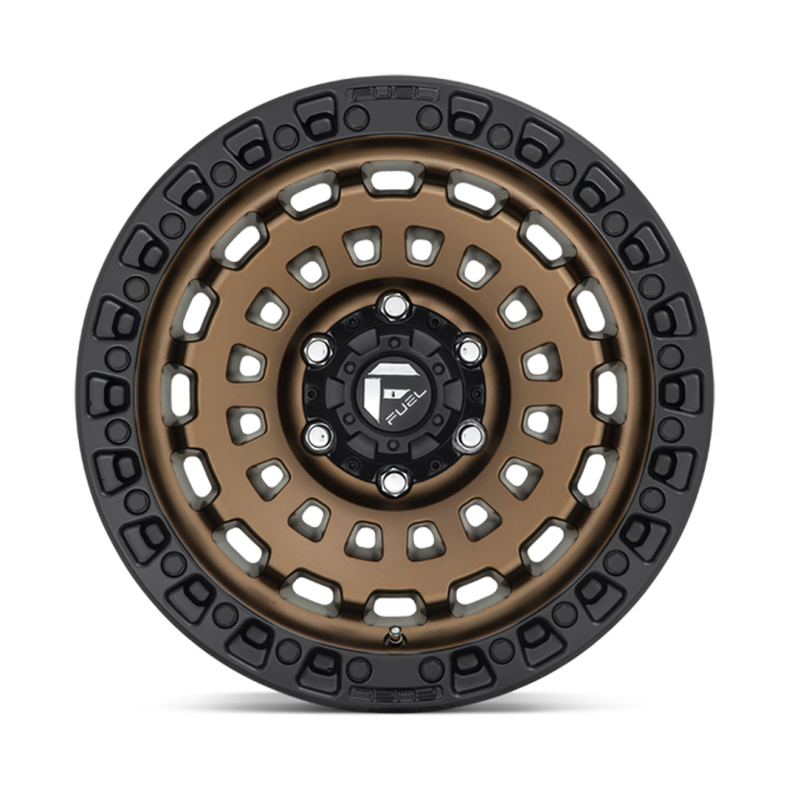 Felga aluminiowa D634 Zephyr Matte Bronze Black Bead Ring Fuel - ujęcie 2