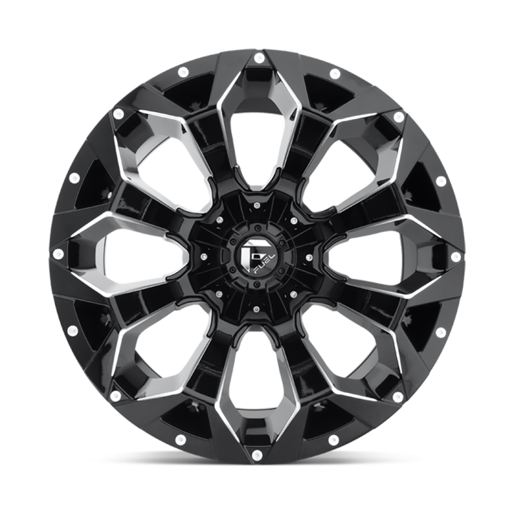 Felga aluminiowa D576 Assault Gloss Black Milled Fuel - ujęcie 3