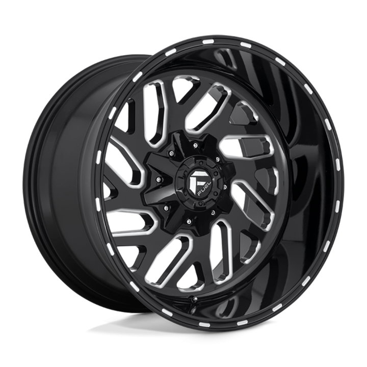 Felga aluminiowa D581 Triton Gloss Black Milled Fuel