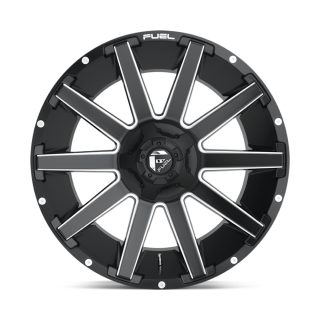 Felga aluminiowa D616 Contra Matte Black Milled Fuel - ujęcie 2