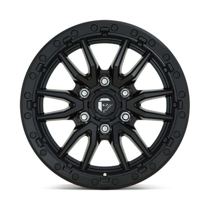 Felga aluminiowa D679 Rebel Matte Black Fuel - ujęcie 3