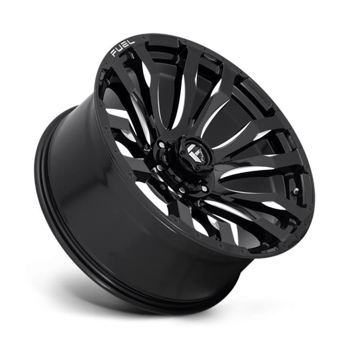 Felga aluminiowa D673 Blitz Gloss Black Milled Fuel - ujęcie 2
