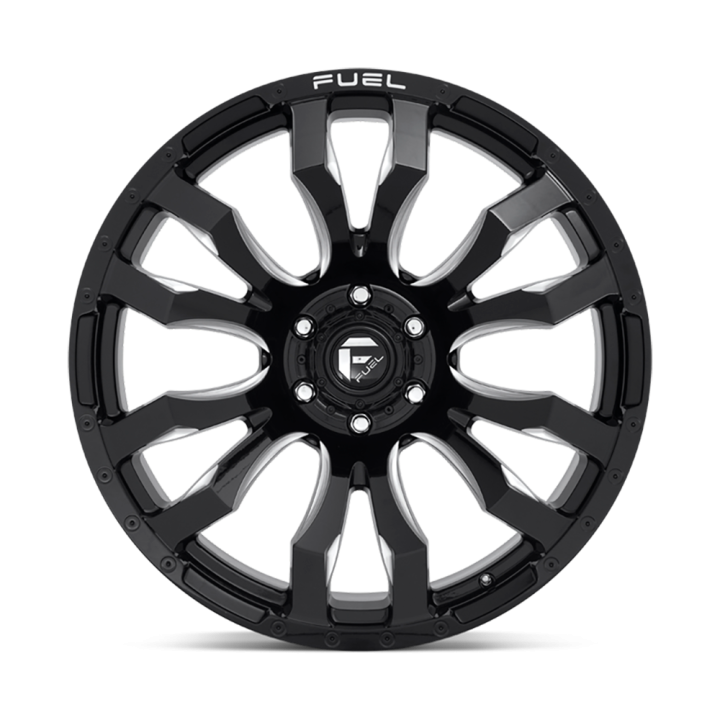 Felga aluminiowa D673 Blitz Gloss Black Milled Fuel - ujęcie 3