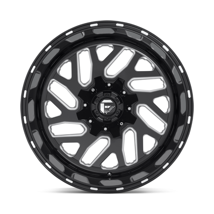 Felga aluminiowa D581 Triton Gloss Black Milled Fuel - ujęcie 3