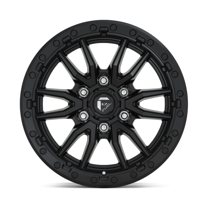 Felga aluminiowa D679 Rebel Matte Black Fuel - ujęcie 3