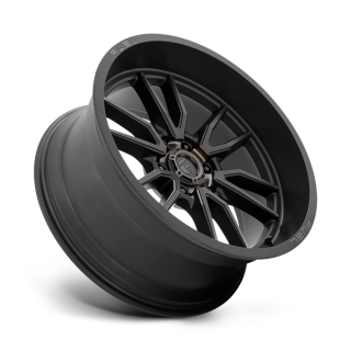 Felga aluminiowa D762 Clash Matte Black Double Dark Tint Fuel - ujęcie 2