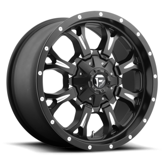 Felga aluminiowa D517 Krank Matte Black Milled Fuel
