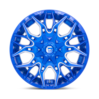 Felga aluminiowa D770 Twitch Anodized Blue Milled Fuel - ujęcie 2
